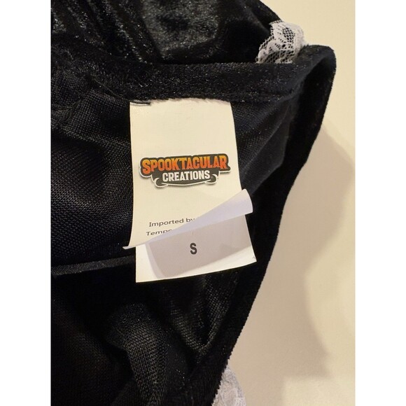 Spooktacular Creations Girls Black Kitty Cat Halloween Costume Dress Size Small - Picture 8 of 9